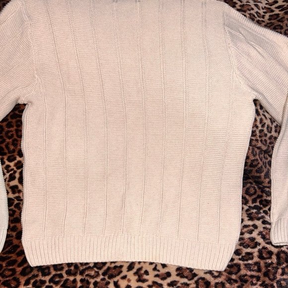 CHAPS Men's Cotton Crewneck Long-Sleeve Sweater - Picture 5 of 7